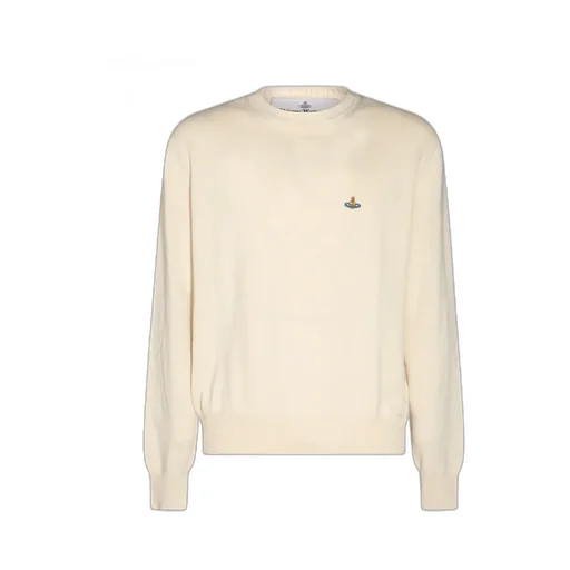 Vivienne Westwood Alex Orb Embroidered Crewneck Jumper