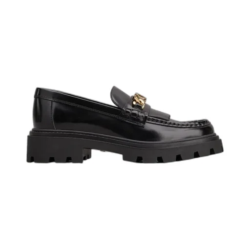 Tod's Logo Plaque Chunky Loafers