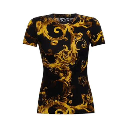 Versace Jeans Couture Watercolour Couture Crewneck T-Shirt
