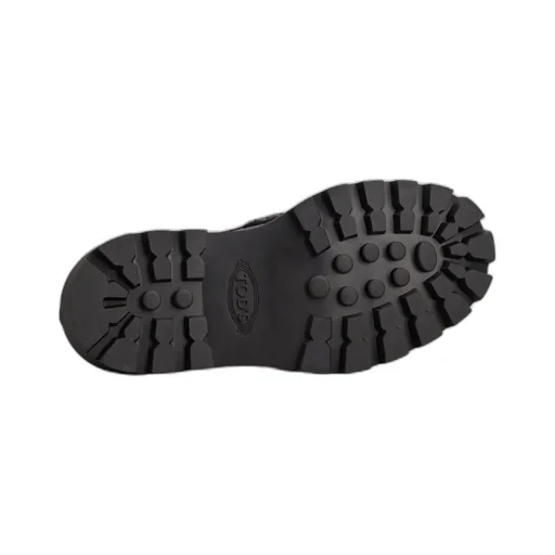 Tod's Logo Plaque Chunky Loafers