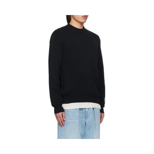 Golden Goose Deluxe Brand Logo Patch Knitted Jumper