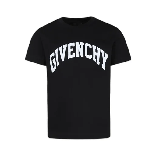 Givenchy Kids Logo Printed Crewneck T-Shirt