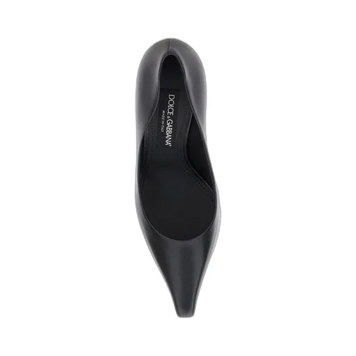 Dolce & Gabbana Logo Plaque Pointed Toe Pumps
