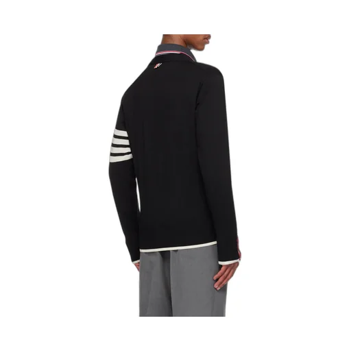 Thom Browne 4-Bar V-Neck Cardigan