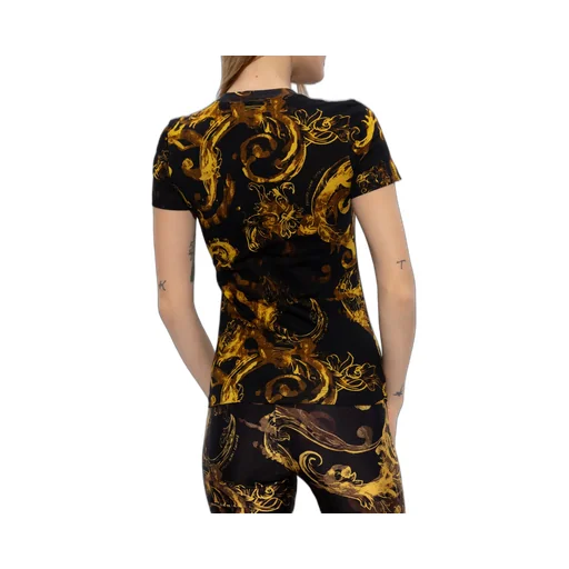 Versace Jeans Couture Watercolour Couture Crewneck T-Shirt