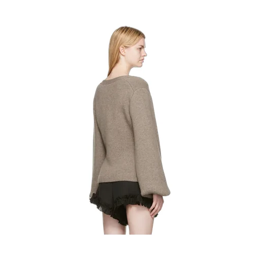 Khaite Scarlet V-Neck Cardigan