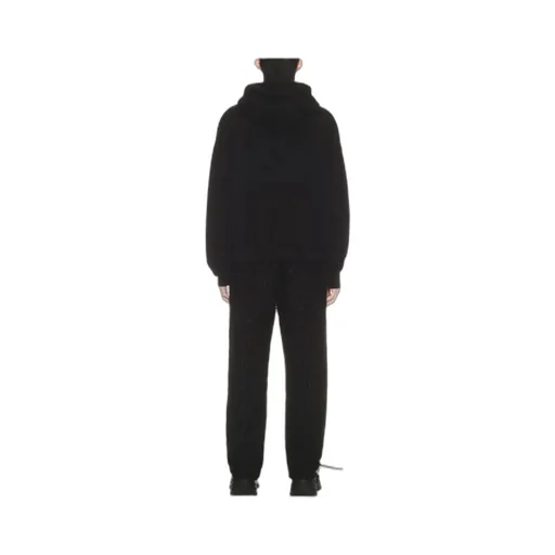 Off-White Logo Printed Drawstring Hoodie