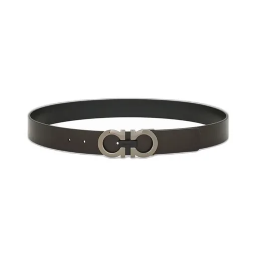 Double-Sided Adjustable Gancini Belt