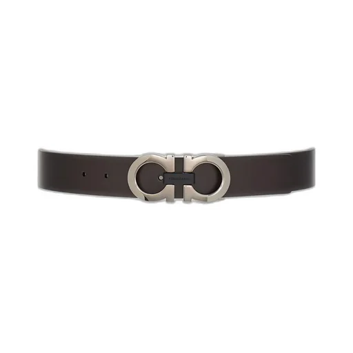 Double-Sided Adjustable Gancini Belt