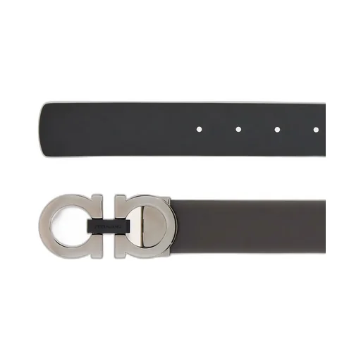 Double-Sided Adjustable Gancini Belt