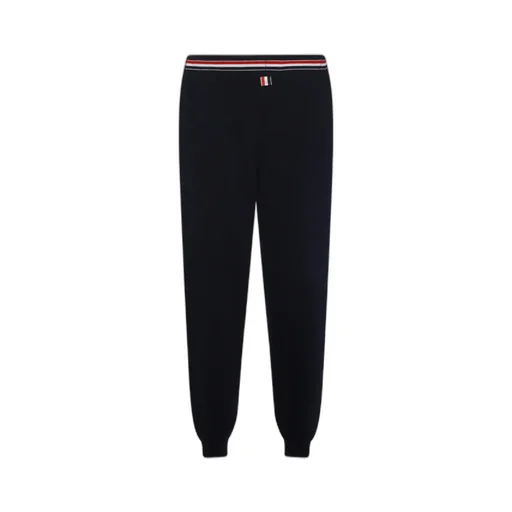 Thom Browne Rwb Stripe Detailed Drawstring Pants