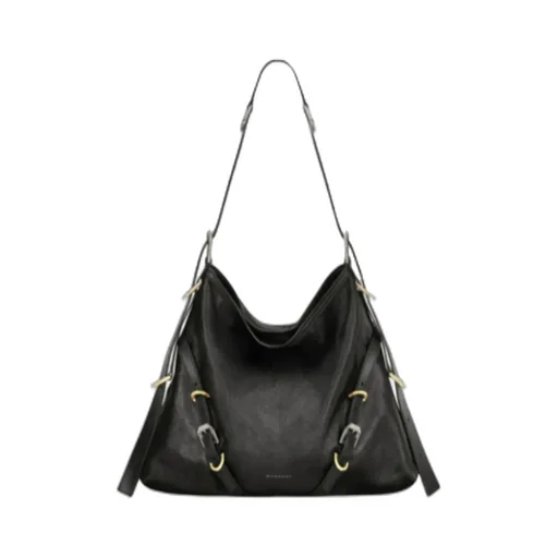 Givenchy Voyou Logo Detailed Medium Shoulder Bag