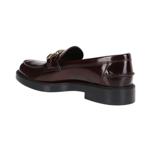Tod's Logo Plaque Slip-On Loafers