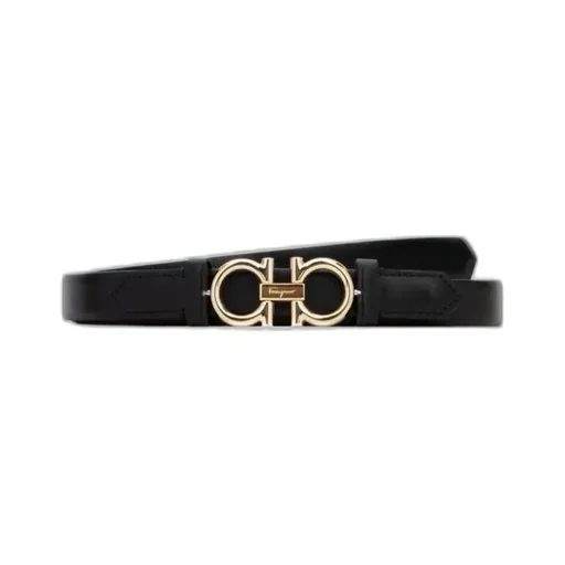 Salvatore Ferragamo Gancini Reversible Slim Belt