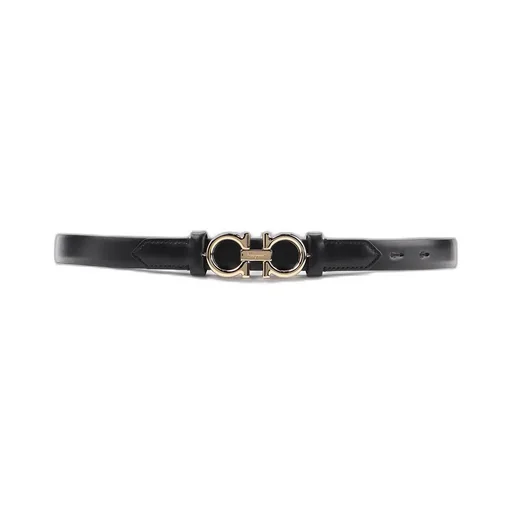 Salvatore Ferragamo Gancini Reversible Slim Belt