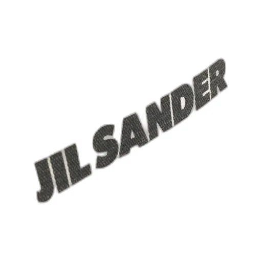 Jil Sander Logo Printed Large Tote Bag