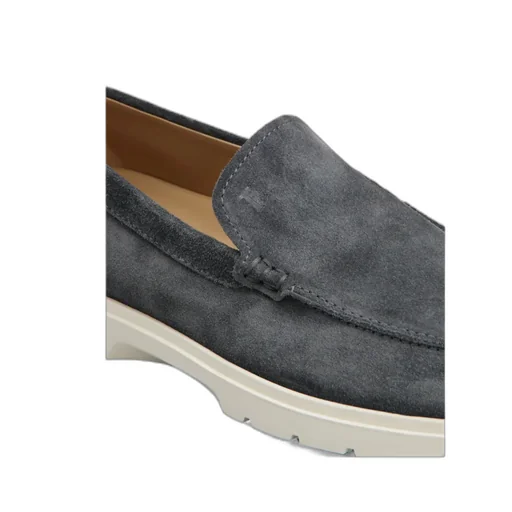 Tod's Logo Embossed Slip-On Loafers