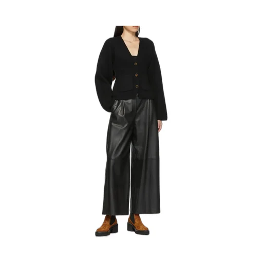 Khaite Scarlett V-Neck Knitted Cardigan