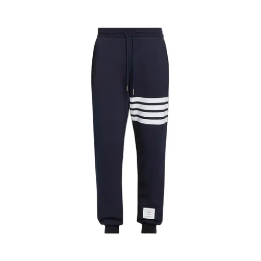 Thom Browne 4-Bar Striped Sweatpants