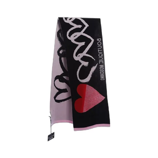Wool Scarf With Love Pattern