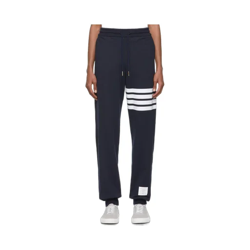 Thom Browne 4-Bar Striped Sweatpants