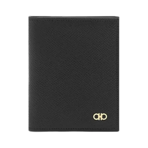 Salvatore Ferragamo Mini Gancini Logo Bif-Fold Wallet