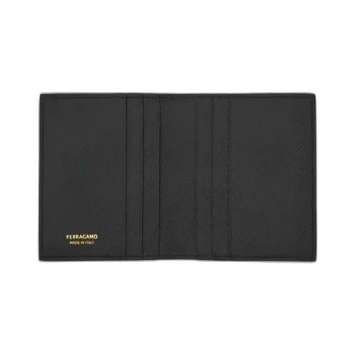 Salvatore Ferragamo Mini Gancini Logo Bif-Fold Wallet