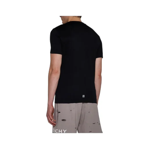 Givenchy 4G Embroidered Crewneck T-Shirt