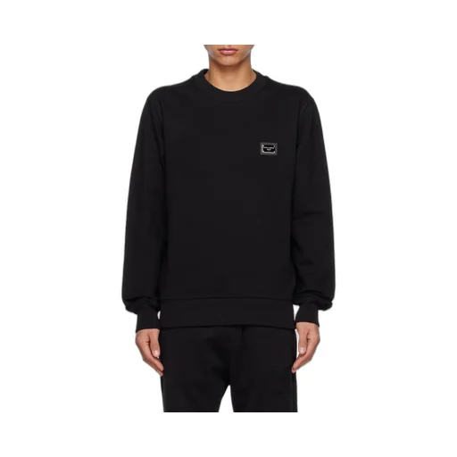 Dolce & Gabbana Logo Patch Crewneck Sweatshirt