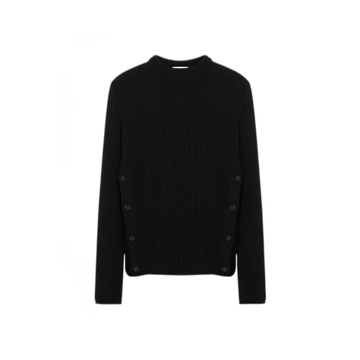Moschino Crewneck Ribbed-Knitted Jumper