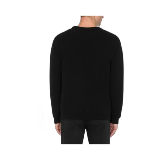 Moschino Logo Detailed Crewneck Jumper
