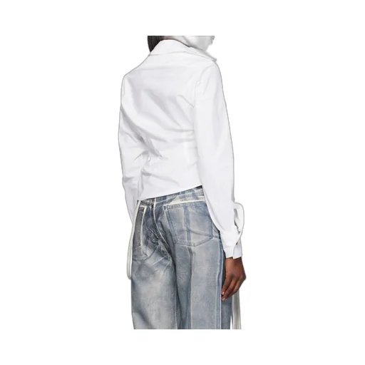 Vivienne Westwood Orb Logo Embroidered Drunken Shirt