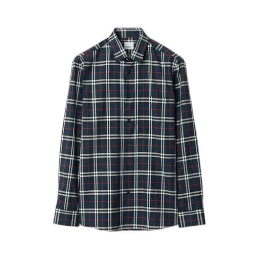 Burberry Simpson Checked Long Sleeved Shirt