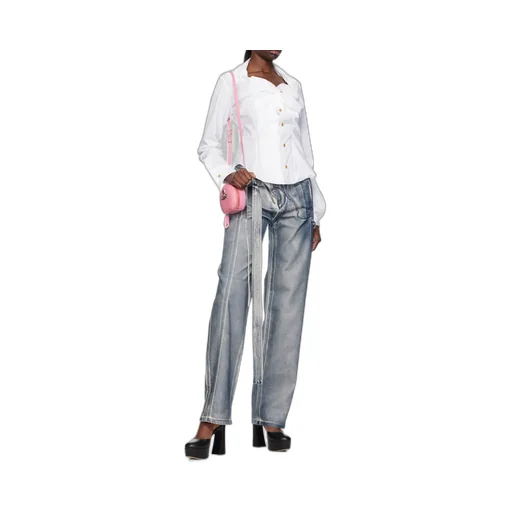 Vivienne Westwood Orb Logo Embroidered Drunken Shirt