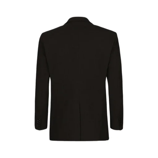 Dolce & Gabbana Logo Embroidered Tailored Blazer