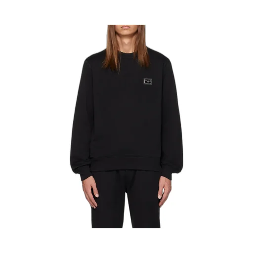 Dolce & Gabbana Logo Patch Crewneck Sweatshirt