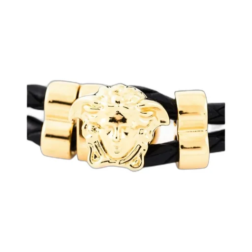 Versace Medusa Logo Detailed Charm Bracelet