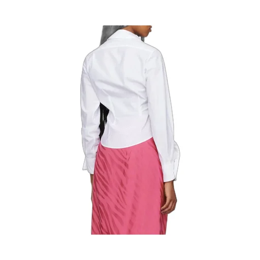 Vivienne Westwood Orb Logo Embroidered Drunken Shirt
