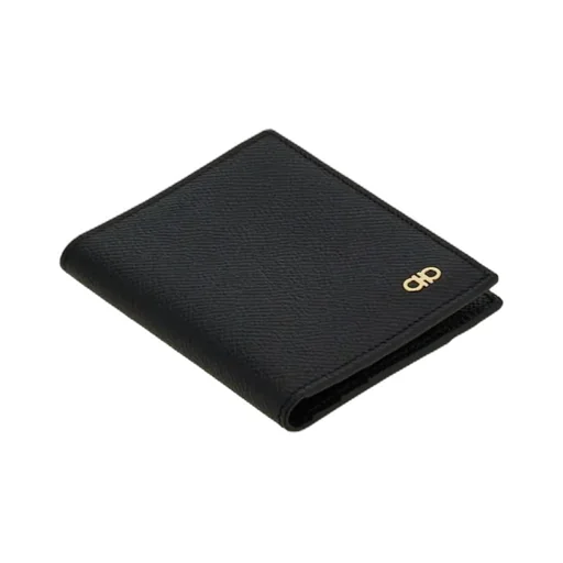 Salvatore Ferragamo Mini Gancini Logo Bif-Fold Wallet