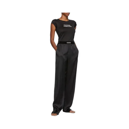 Tom Ford Stretch Satin Pj Pants
