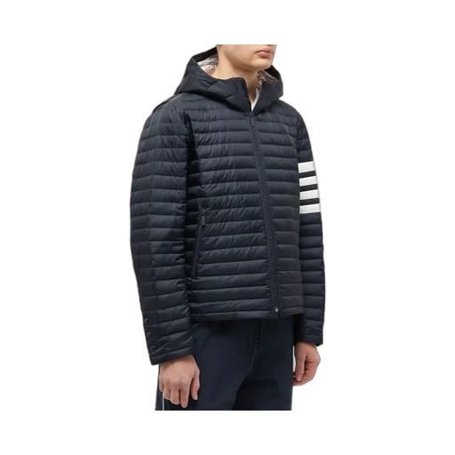 Thom Browne 4-Bar Stripe Padded Jacket