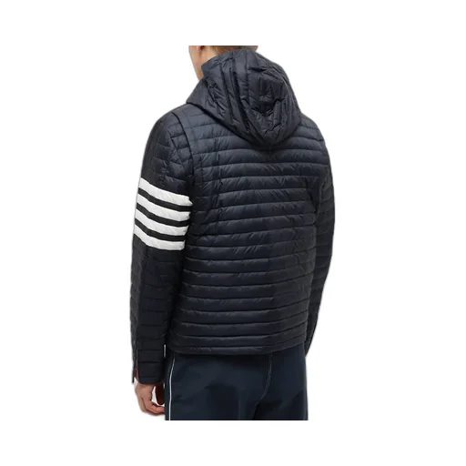 Thom Browne 4-Bar Stripe Padded Jacket
