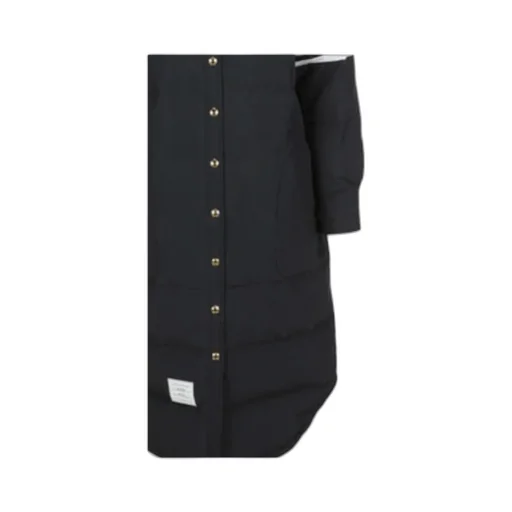 Thom Browne 4 Bar Striped Padded Long Coat