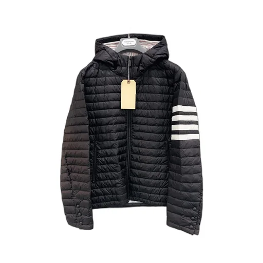 Thom Browne 4-Bar Stripe Padded Jacket