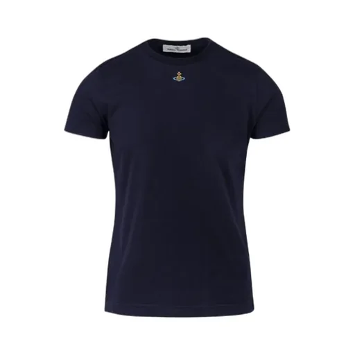 Vivienne Westwood Orb Logo-Embroidered Crewneck T-Shirt