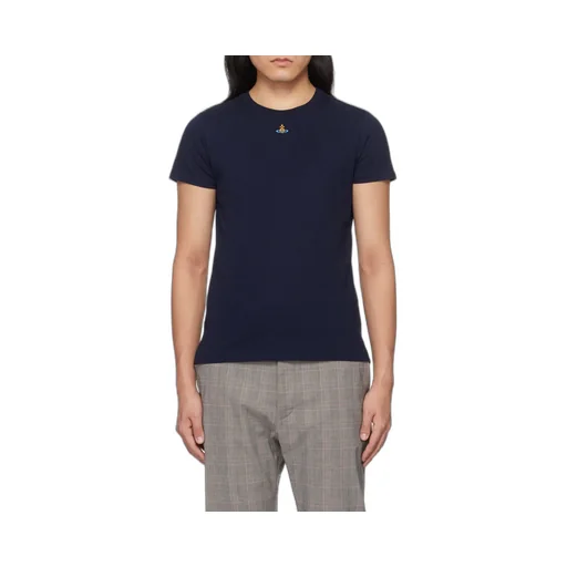 Vivienne Westwood Orb Logo-Embroidered Crewneck T-Shirt