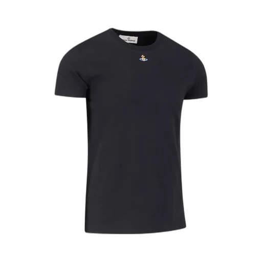 Vivienne Westwood Orb Logo-Embroidered Crewneck T-Shirt