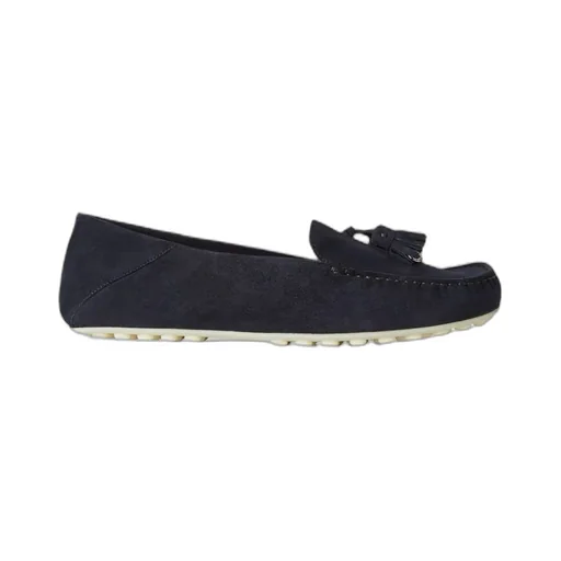 Tassel-Detail Suede Loafers