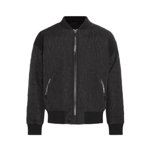 Vivienne Westwood Logo Embossed Zipped Jacket