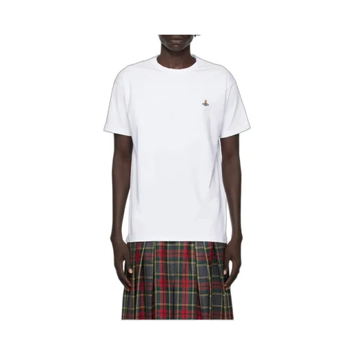 Vivienne Westwood Logo Embroidered Crewneck T-Shirt